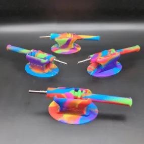 Pulsar RIP Silicone Vapor Straw w/ Stand- 6.25 / Tie Dye Pulsar RIP Silicone Vapor Straw w/ Stand- 6.25 / Tie Dye
