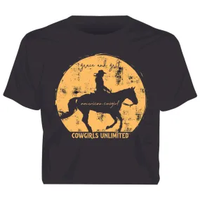"Grace and Grit" Western Cowgirls Unlimited T-Shirt "Grace and Grit" Western Cowgirls Unlimited T-Shirt