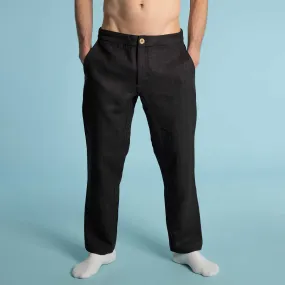 RAINIER Elastic-Free Flex-Waist 100% Organic Hemp Jogger Pants (No Latex) RAINIER Elastic-Free Flex-Waist 100% Organic Hemp Jogger Pants (No Latex)