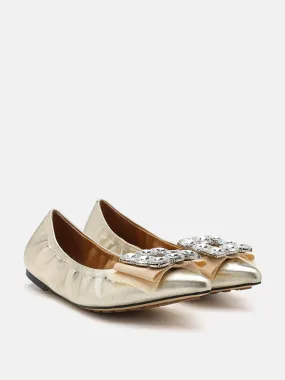 Raquel Diamante Pointed Toe Flats Raquel Diamante Pointed Toe Flats