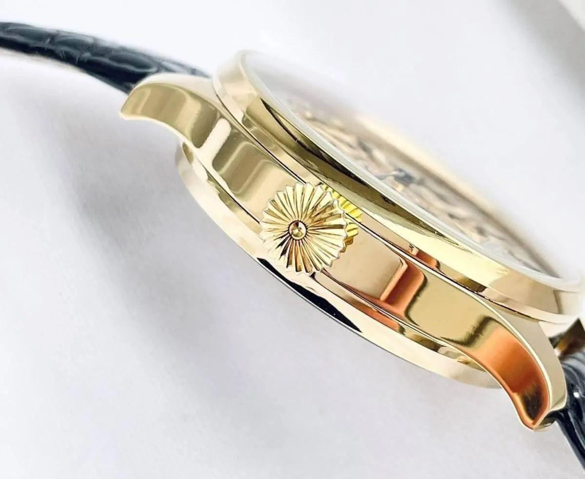 Rolex Pocket Watch Custom Wristwatch Flower Gold 1930s