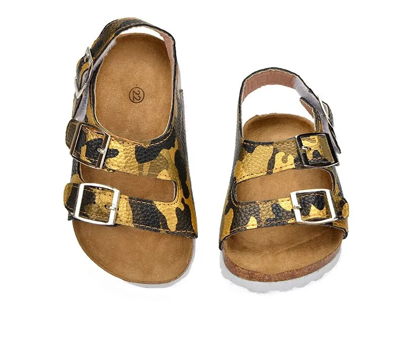 Sandals Child Footwear For Children Girls And Boys Breathable  Flats  Shoes Summer leather