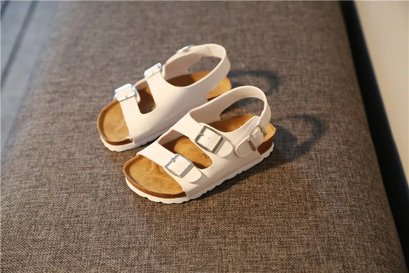 Sandals Child Footwear For Children Girls And Boys Breathable  Flats  Shoes Summer leather