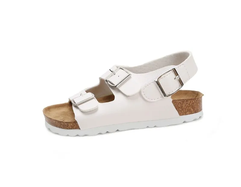 Sandals Child Footwear For Children Girls And Boys Breathable  Flats  Shoes Summer leather