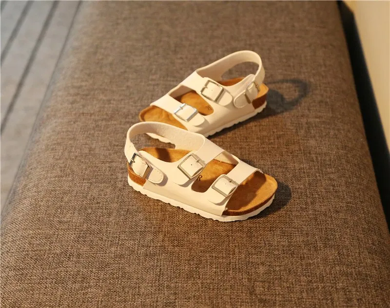 Sandals Child Footwear For Children Girls And Boys Breathable  Flats  Shoes Summer leather