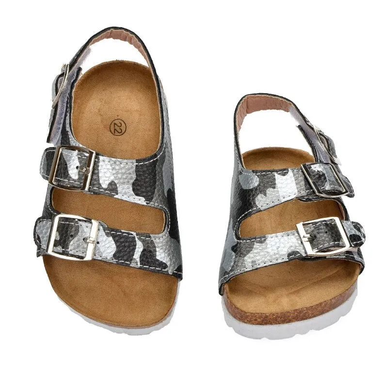 Sandals Child Footwear For Children Girls And Boys Breathable  Flats  Shoes Summer leather