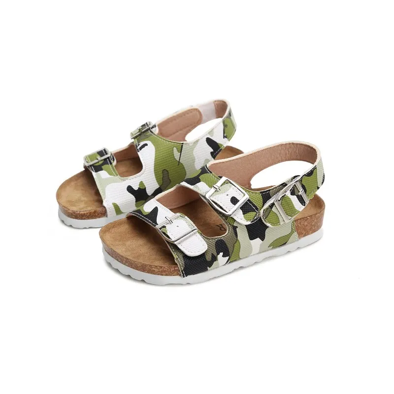 Sandals Child Footwear For Children Girls And Boys Breathable  Flats  Shoes Summer leather