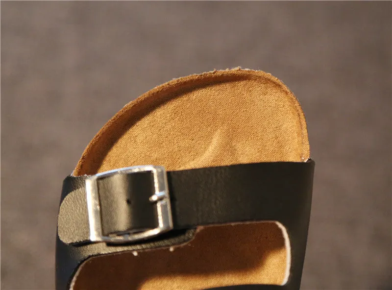 Sandals Child Footwear For Children Girls And Boys Breathable  Flats  Shoes Summer leather
