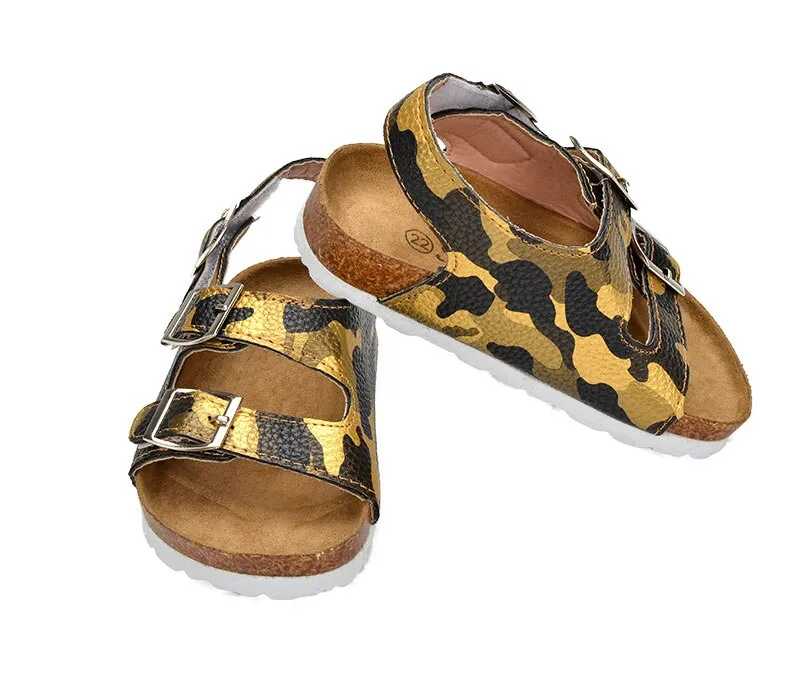Sandals Child Footwear For Children Girls And Boys Breathable  Flats  Shoes Summer leather