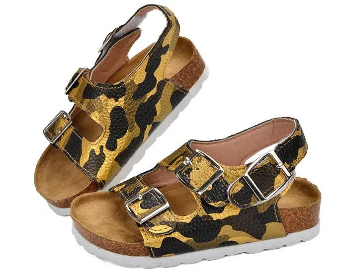 Sandals Child Footwear For Children Girls And Boys Breathable  Flats  Shoes Summer leather