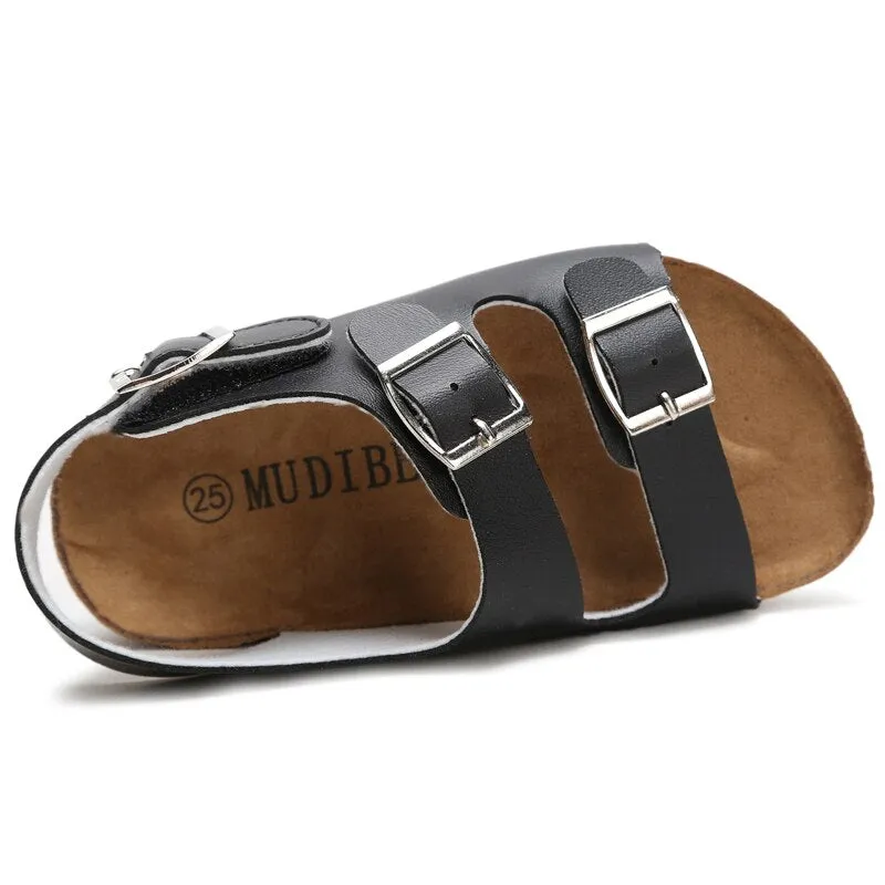 Sandals Child Footwear For Children Girls And Boys Breathable  Flats  Shoes Summer leather
