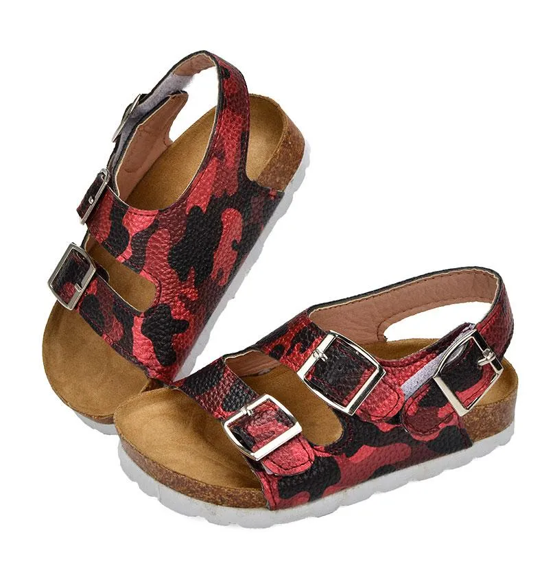 Sandals Child Footwear For Children Girls And Boys Breathable  Flats  Shoes Summer leather