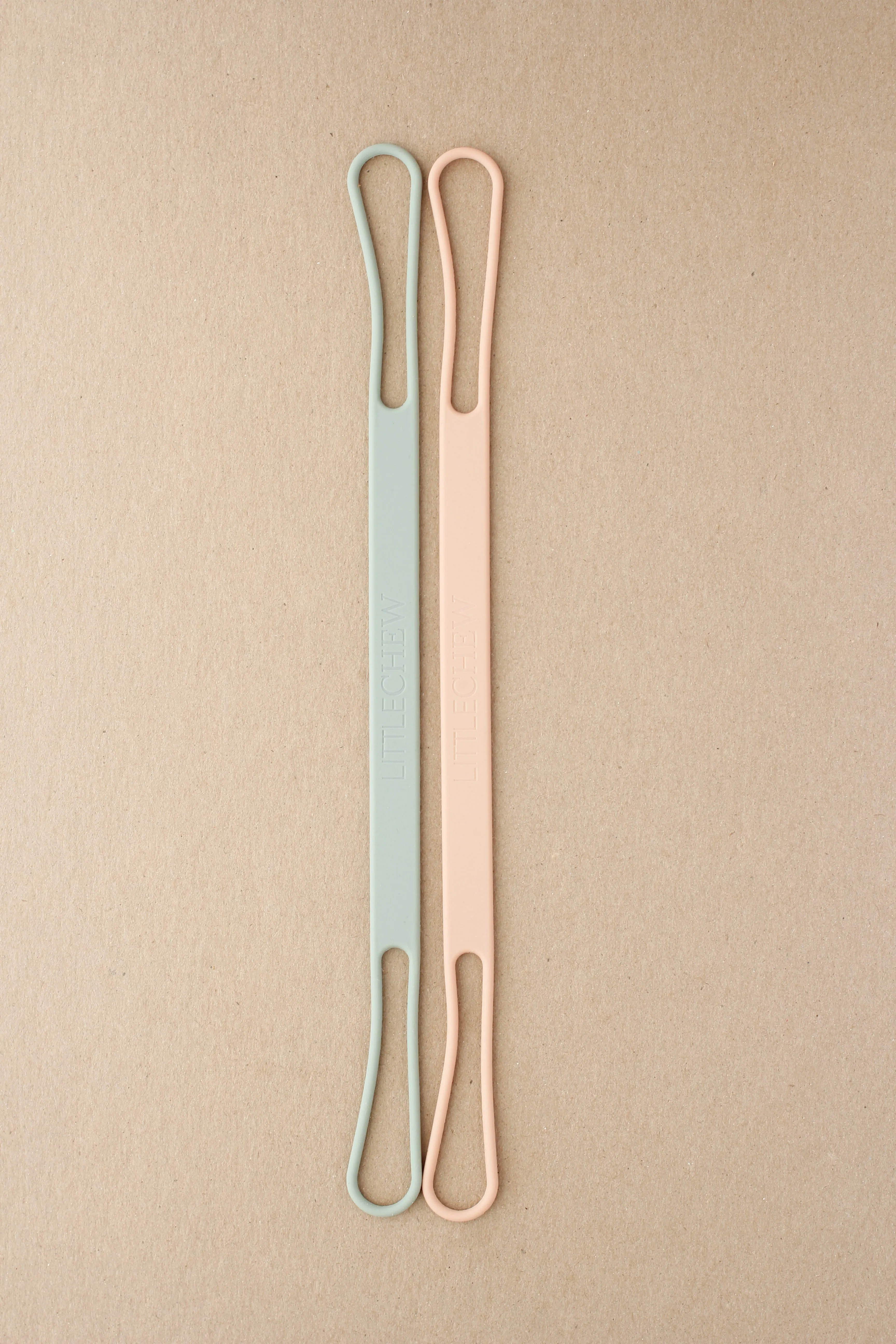 Silicone Attachment Set Of 2 - Sage / Peach