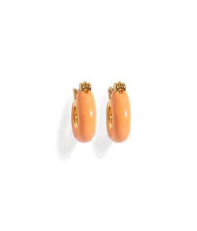 Small Enameled Mood Hoops Small Enameled Mood Hoops
