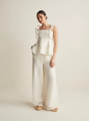 Sophia Silk Linen Pant | Antique Sophia Silk Linen Pant | Antique