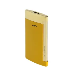 S.T. Dupont Slim 7 Shiny Honey and Golden Finish Lighter S.T. Dupont Slim 7 Shiny Honey and Golden Finish Lighter