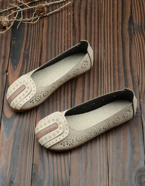 Summer Simple Breathable Retro Flat Shoes Summer Simple Breathable Retro Flat Shoes