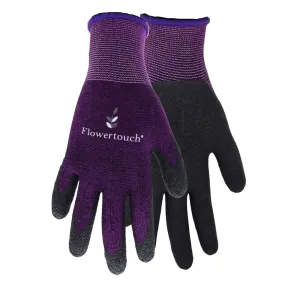 TA206 FLOWERTOUCH® PURPLE NATURAL RUBBER-KNIT - XS/S & M/L - PAIR TA206 FLOWERTOUCH® PURPLE NATURAL RUBBER-KNIT - XS/S & M/L - PAIR