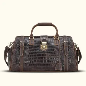 The Salty Crocodile - Travel Duffel The Salty Crocodile - Travel Duffel