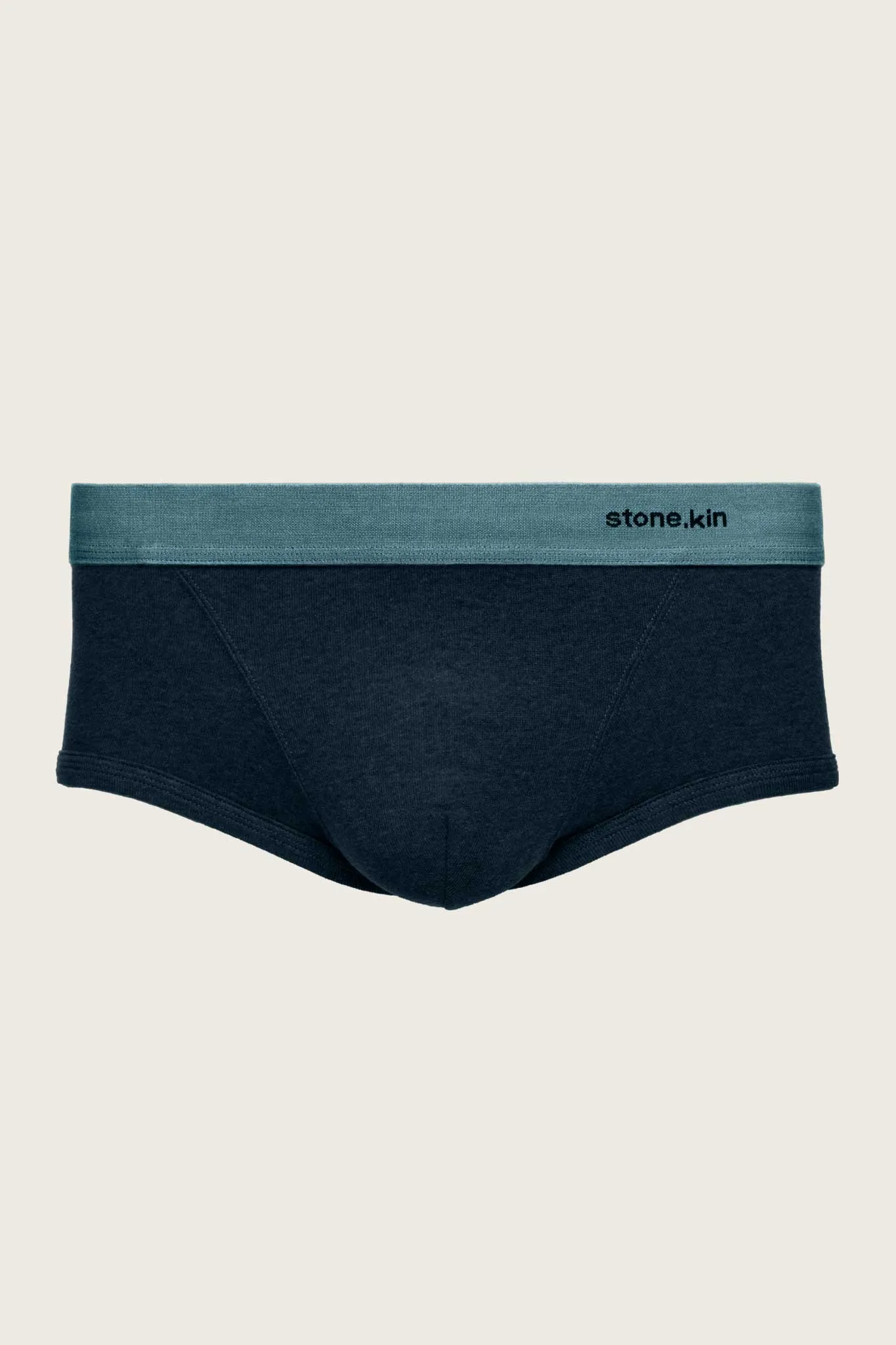 Trunk in Organic Cotton Rib - Indigo   Lake