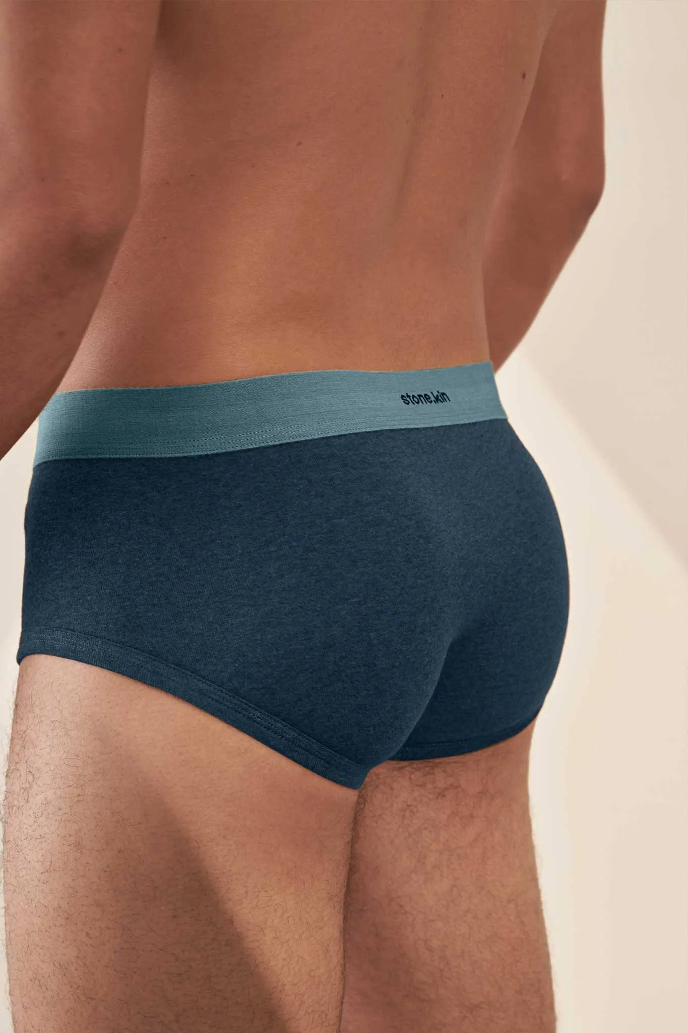 Trunk in Organic Cotton Rib - Indigo   Lake
