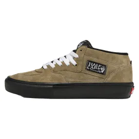 Vans Skate Half Cab Pig Suede Shoes (Olive/Black) Vans Skate Half Cab Pig Suede Shoes (Olive/Black)