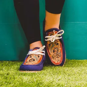 Walking On Sunshine Tooled Casual Shoes Walking On Sunshine Tooled Casual Shoes
