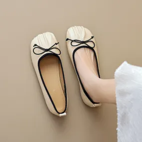 Women Minimalism Style Soft Leather Flats Women Minimalism Style Soft Leather Flats