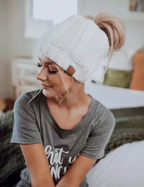 Woven with Love Ponytail Beanie Woven with Love Ponytail Beanie