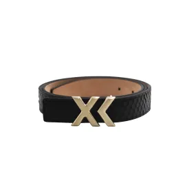 XK Belt in Black Python 35mm XK Belt in Black Python 35mm